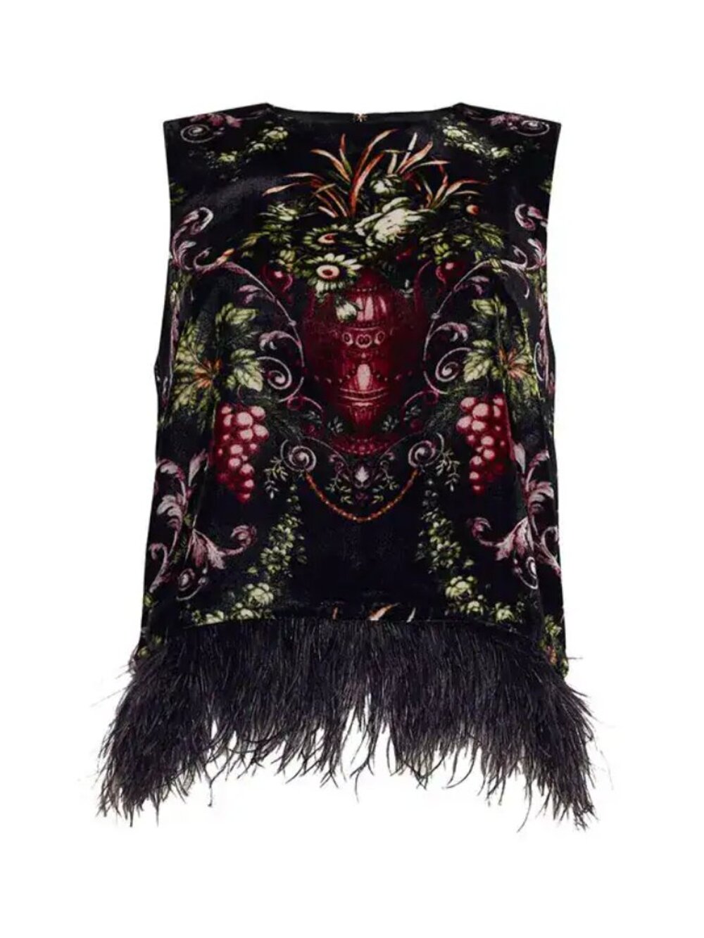 Cara Cara Noah Top - Black Fleur